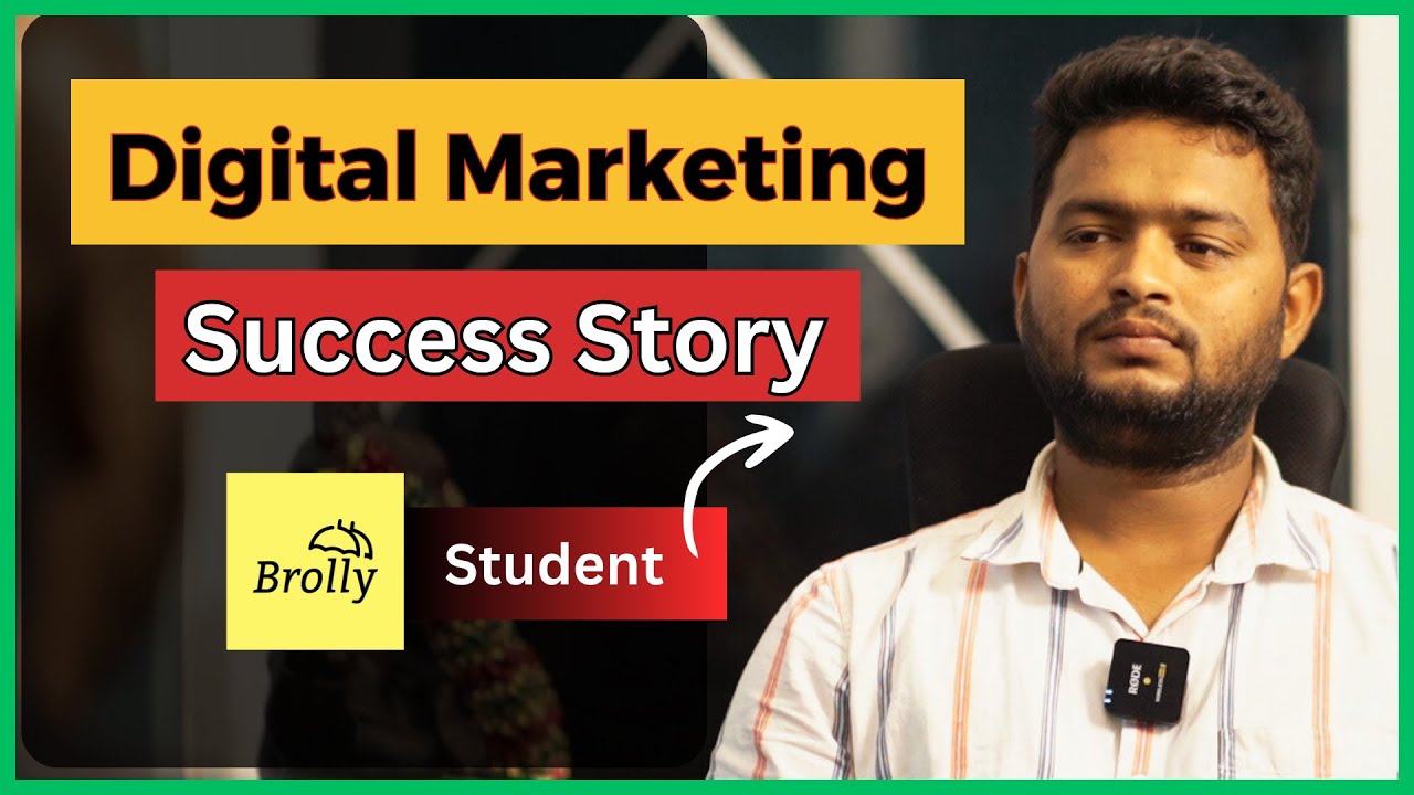 Delivery Boy to Digital Marketer — Raju's Story | Digital Brolly