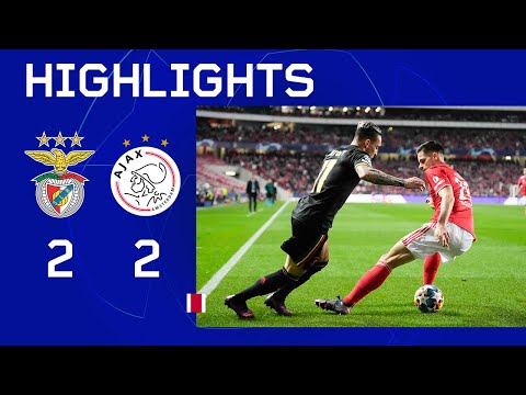 Remise in Lissabon♟🤝| Highlights Benfica - Ajax | UEFA Champions League