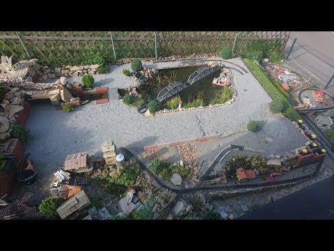 Lgb Gartenbahn Bau Teil 2 /4,60 Meter Brücke + Roco H0 Br 203 Esu Loksound5