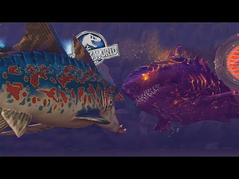 EDESTUS VS MEGALODON BOSS - BOSS TOURNAMENT | JURASSIC WORLD THE GAME