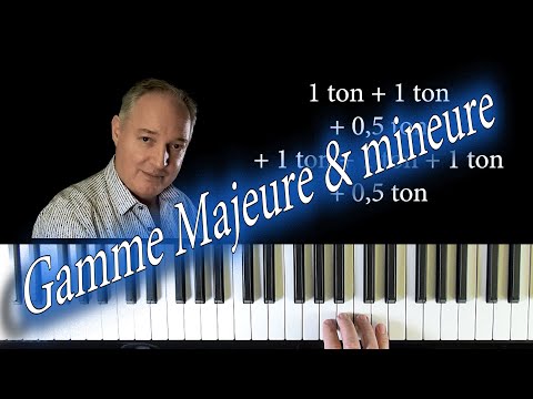 Apprendre la gamme Majeure et mineure en 10 min et trouver la relative en 2 secondes