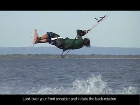 Learn how to do a back to toeside (kiteboarding)