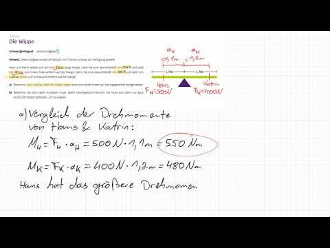 LEIFIphysik Aufgabenlösung | Die Wippe