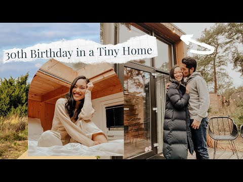 Our weekend at a Tiny Home in Otterlo, Netherlands in the Veluwe area (+ her COVID recovery story)