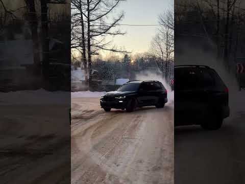 #bmw #x7 #drift #winter #cars