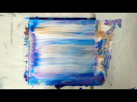 Acrylic Pour EASY SWIPE technique