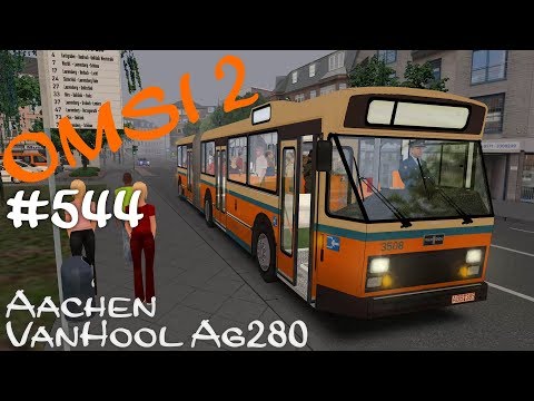 OMSI 2 VanHool AG280 auf Aachen Linie 73 ☆ Let's Play OMSI 2 | #544