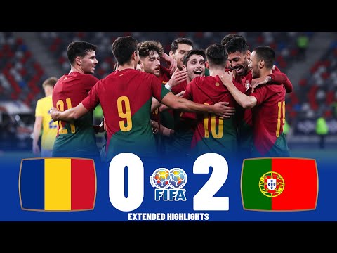 Portugal vs Romania | Highlights | U21 International Friendly 24-03-2023