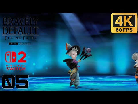 Bravely Default HD Remastered (SW2) [4K, 60FPS] Walkthrough Part 5 Ominas Crowe