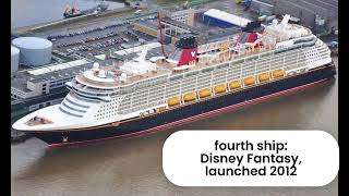 Disney Cruise Line Fleet