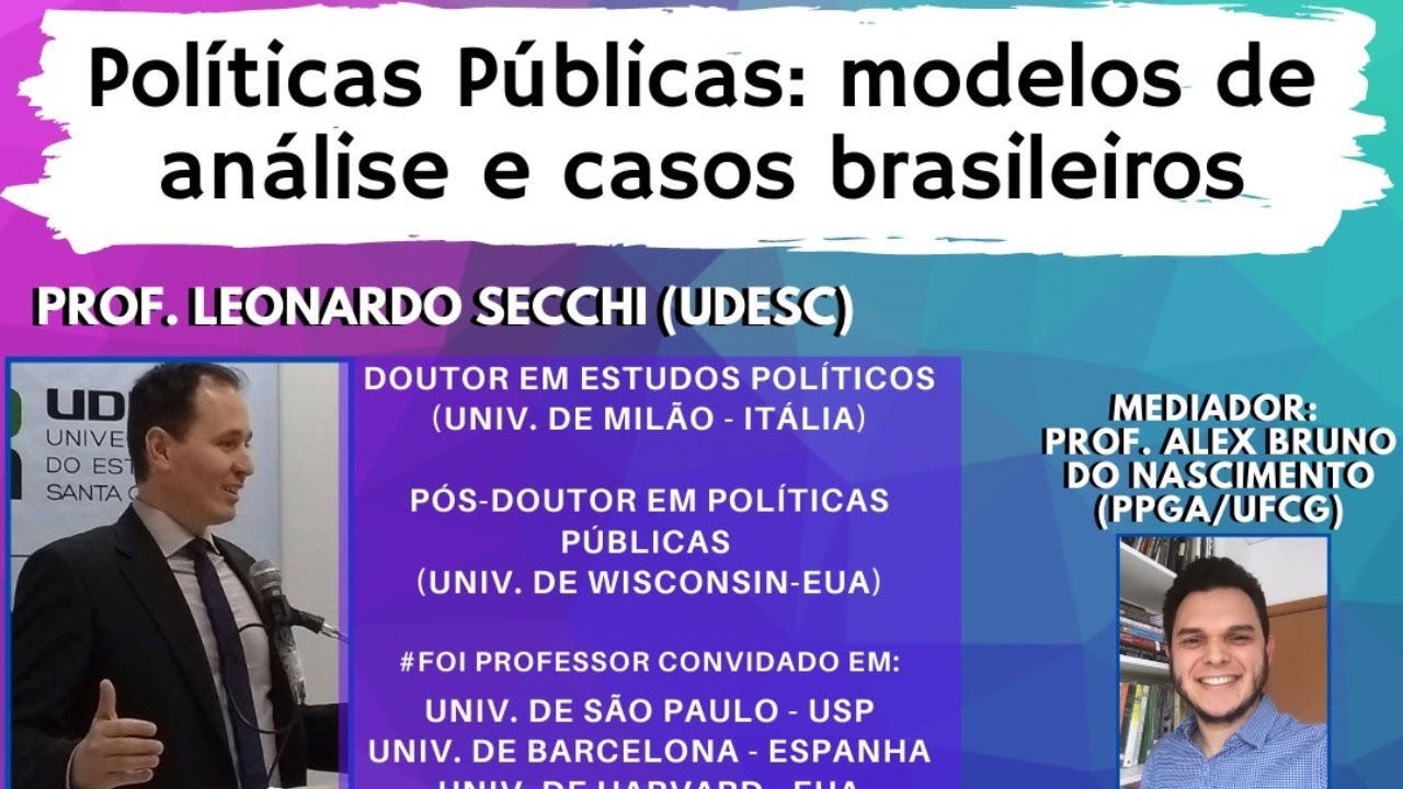 Políticas Públicas: modelos de análise e casos brasileiros