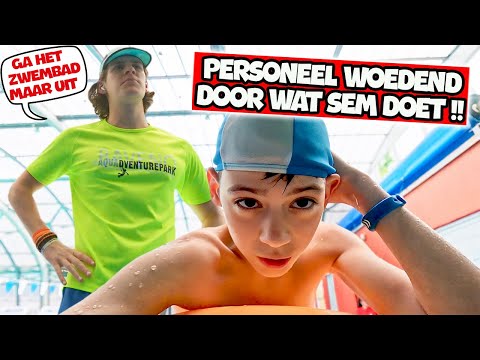 SEM WORDT HET ZWEMBAD UITGESTUURD !! 😡🤬 - De Bakkertjes #943