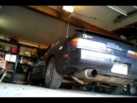 SR20DET 240SX cam'd idle and rev
