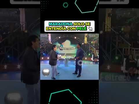 Maradona solo se entendió con Pele 🐐