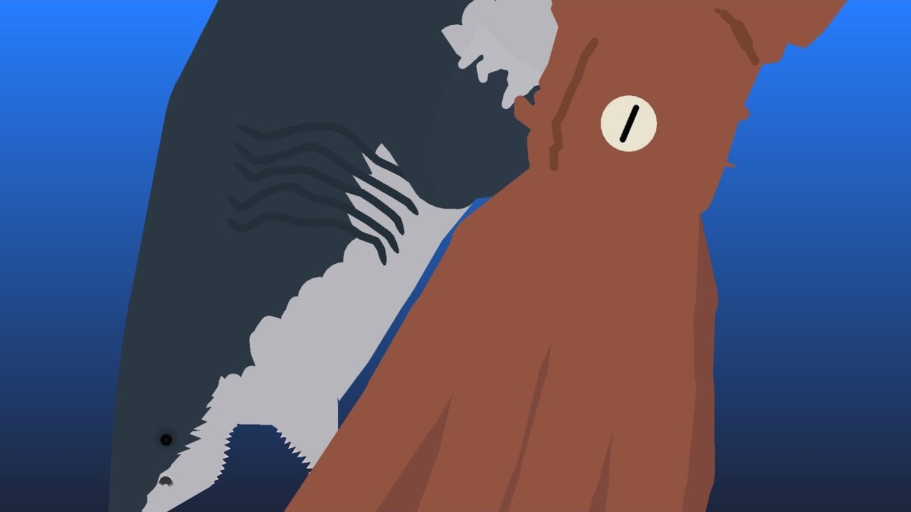 version 2) the meg vs the kraken