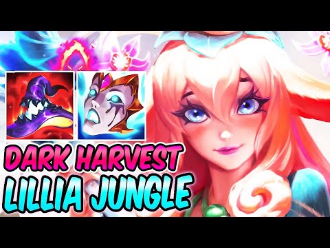 FULL AP DARK HARVEST LILLIA JUNGLE | Build & Runes | SHAN HAI SCROLLS LILLIA | League of Legends