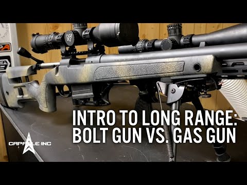 Intro to Long Range Ep 2: Choosing Rifle Gas vs Bolt Gun