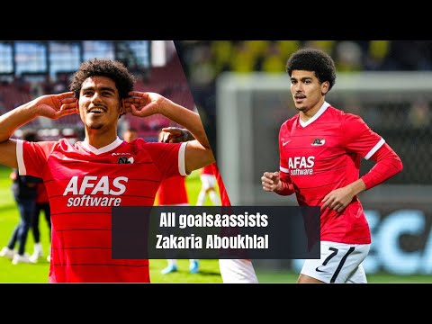 Zakaria Aboukhlal || All Goals&Assists • AZ Alkmaar 2021/2022