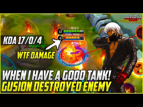 GUSION WTF INSANE DAMAGE | DOMINATING IN HIGH MYTHIC RANK | Gusion Gameplay | Mobile Legends