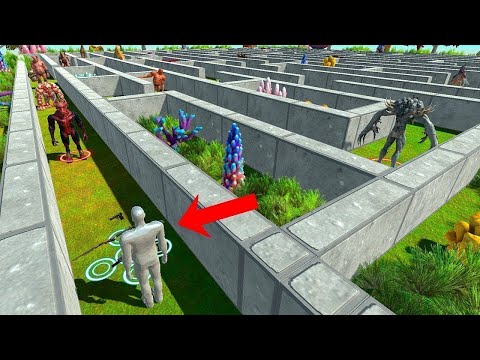 🔥FPS EXTREME PARKOUR WITH OBSTACLES ALL UNITS - Animal Revolt Battle Simulator
