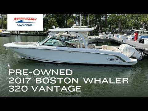 2017 Boston Whaler 320 Vantage Video
