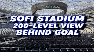 Sofi Stadium: The 200 Level Seat Experience #LAChargers #LARams #WorldCup2026 #Olympics2028