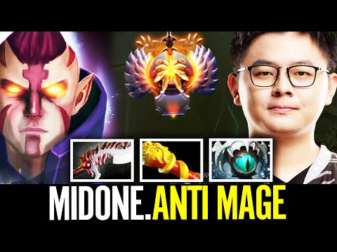 MIDONE Anti-Mage [FULL GAMEPLAY] - Pro Safelane Guide | Dota 2 IMMORTAL GAMEPLAY