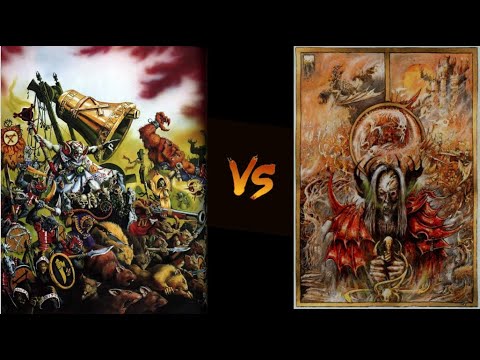 Vampire Counts VS Skaven - 1800 points (Warhammer Armies Project)