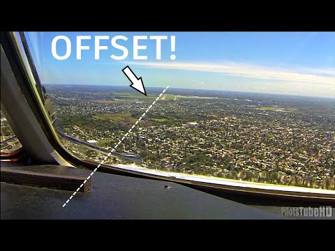 Manual Offset Approach in Buenos Aires | MD-11 Cockpit View!