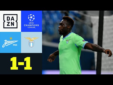 Caicedo klaut Zenit den Sieg: Zenit St. Petersburg - Lazio Rom 1:1 | UEFA Champions League | DAZN