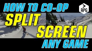 How to Split Screen Any Game | Multiplayer, Co-Op, PC, Xbox One, Xbox 360, PS4, PS3