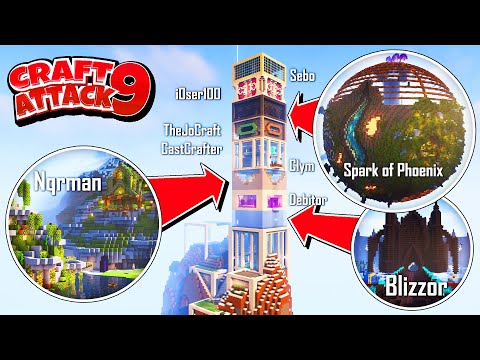 Der Craft Attack Tower & Base Tour🔨 Craft Attack 9 #18