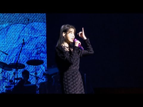 191207 Encore Stage Talk (Fan misses "Good Day", Intro "Love Poem") - IU Love Poem in Singapore