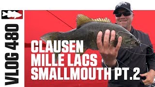 Smallmouth Fishing on Mille Lacs w/ Luke Clausen Pt 2