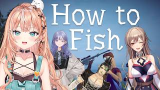How to Fish┊︎シャケは釣れますか？ w/めちゃかわ連合【 にじさんじ / 五十嵐梨花 】