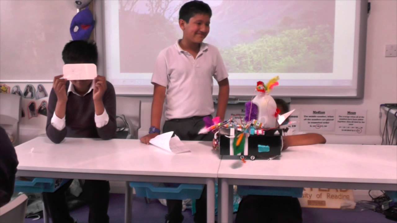University of Reading St John’s School Owls Class Cool Rap Creature