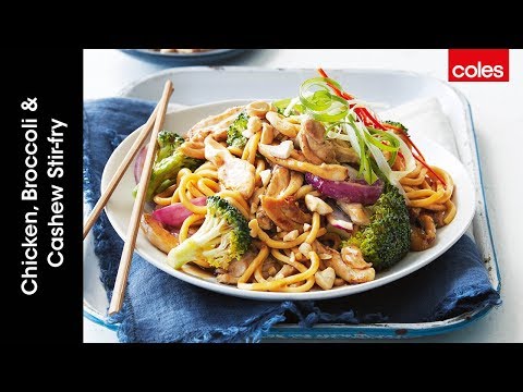 Chicken, Cashew & Broccoli Stir-Fry