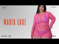 MARIA LUXE Embracing Curves The Rise Of A Confident Model