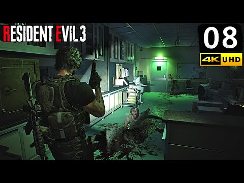 Resident Evil 3 Remake Gameplay Walkthrough Part 8 - PC 4K 60FPS No Commentary