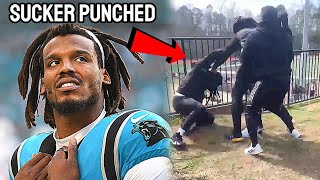 Cam Newton Jumped By Group Of Men At 7 vs 7 Training Camp He Was Hosting