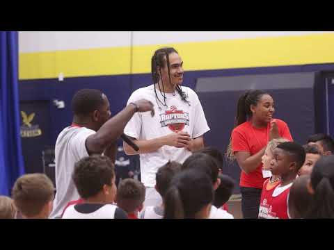 Inside Day 1 of Raptors Basketball Academy 2022