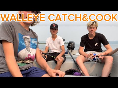 WALLEYE CATCH AND COOK(featuring luxton and max)