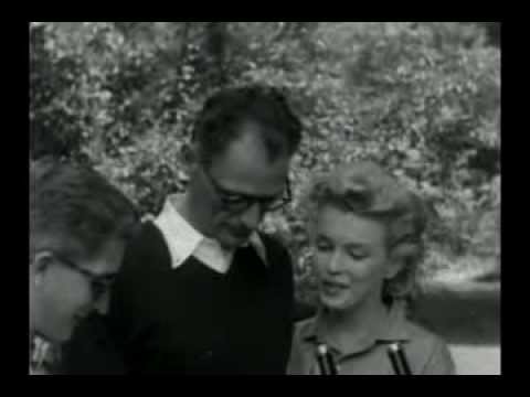 Footage Of Marilyn Monroe being confronted About Diana Dors by a  Pressman