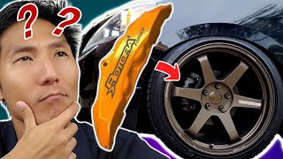 How to Check ROTORA Big Brake Caliper Clearance | 2010 Honda Odyssey