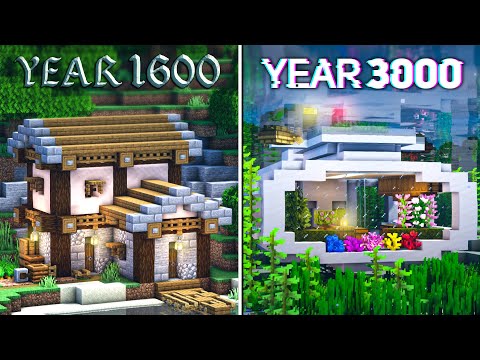 EPIC Minecraft House Build Evolution!!