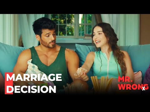 Ezgi and Özgür Give The Good News to Their Families - Mr. Wrong Episode 16