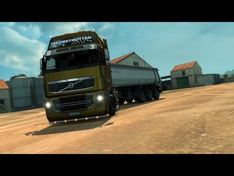 Euro Truck Simulator 2 + Vive La France - Rennes to Bourges TIMELAPSE