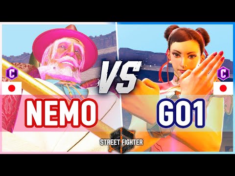 SF6 🔥 Nemo (JP) vs GO1 (Chun-Li) 🔥 Street Fighter 6