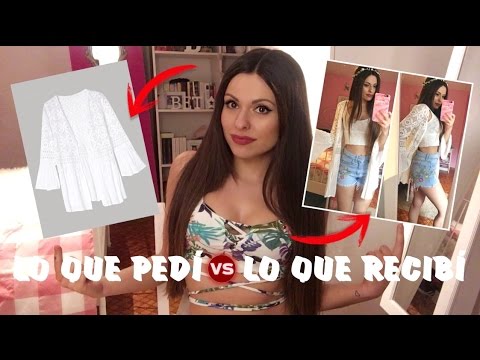 LO QUE PEDÍ .VS. LO QUE RECIBÍ (Ropa, brochas, uñas…) | Bstyle