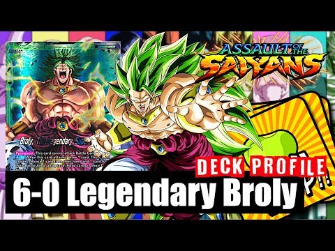 UNDEFEATED 6-0 OG Broly Deck Profile (feat. Josh Duquette) - Dragon Ball Super Card Game